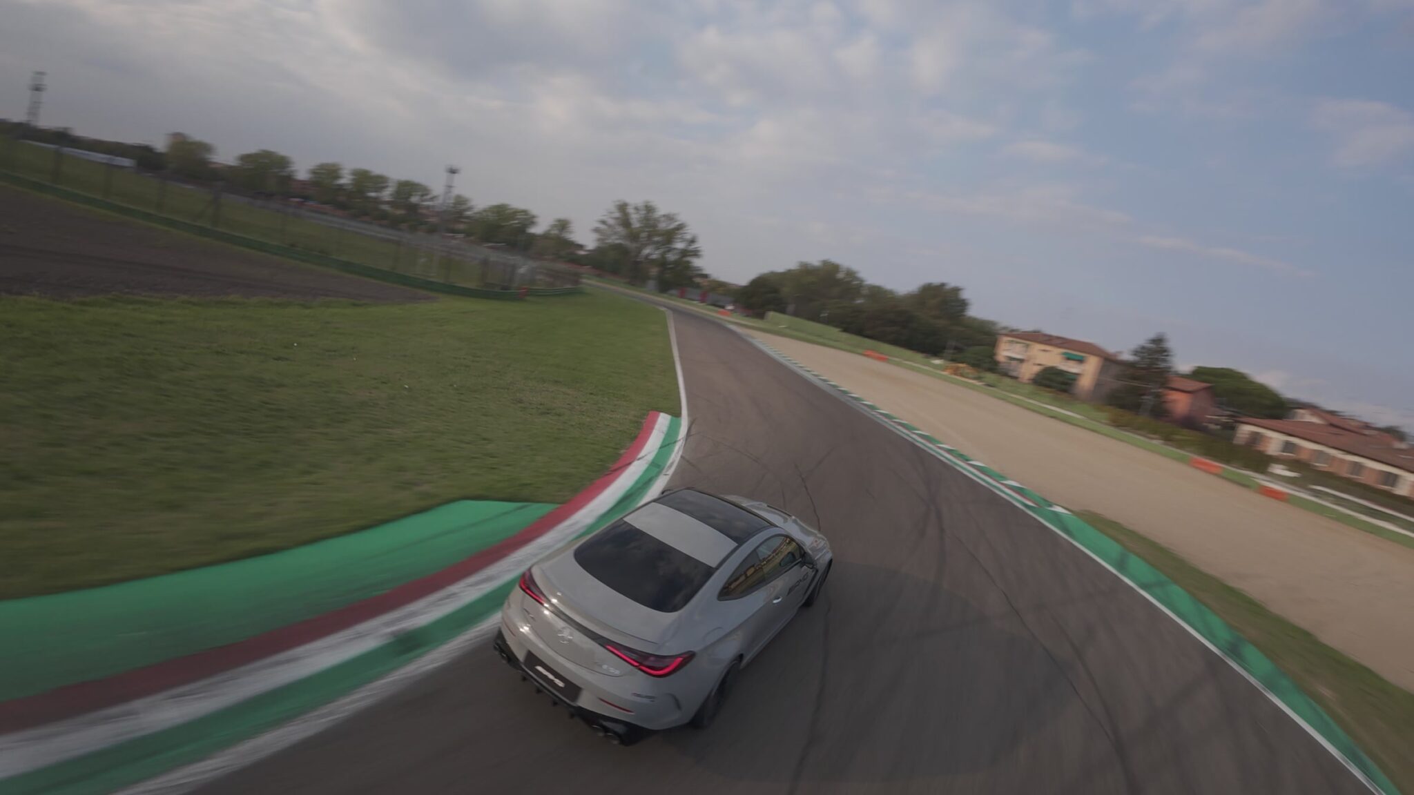 Riprese drone Mercedes-AMG a Imola